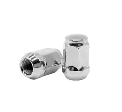 Гайка колесная М12*1,25 (35, ключ 17, конус, закрытая, хром.) 1976