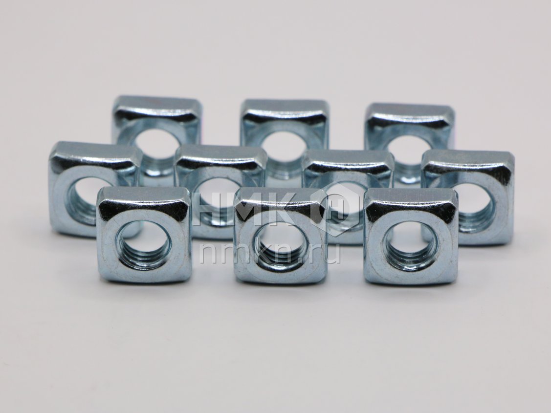 Гайка квадратная М8 комплект 10 шт