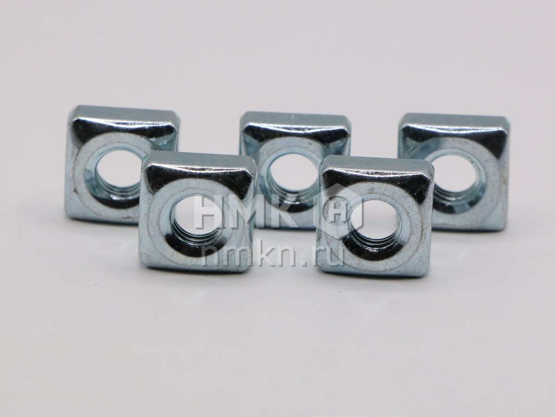 Гайка квадратная М6 комплект 10 шт